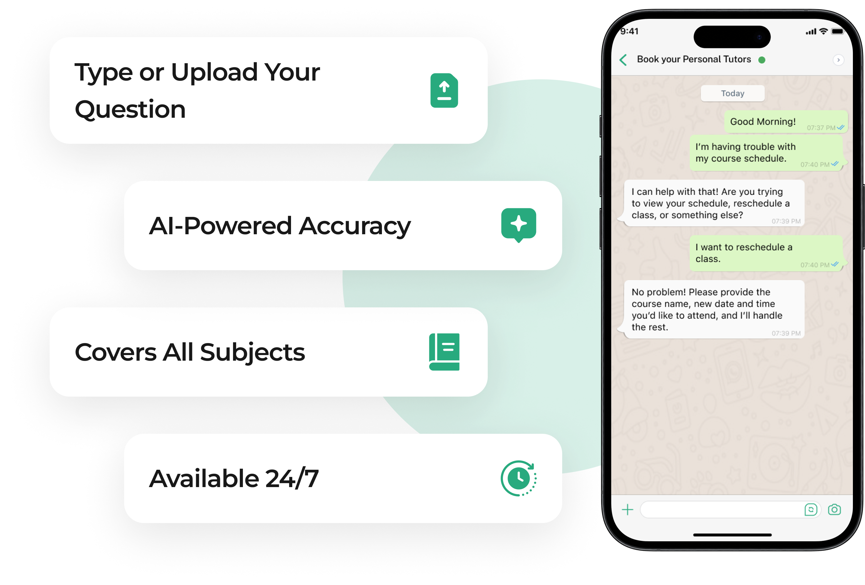 get instant answers